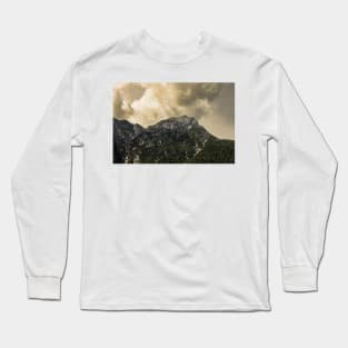 Yellow Sky Mountain Long Sleeve T-Shirt